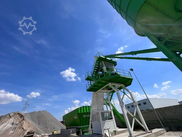 Stationäre Betonmischanlage 110m³ Stationary Concrete Batching Plant 110m³ Stationary Concrete Batching Plant