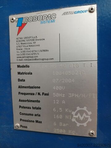 înfoliator automat cu braț Robopac HELIX HS40