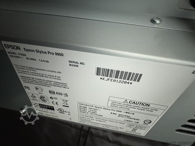 Stampante digitale Epson 9900 Pro mit Spectro-Proofer (X-Rite)