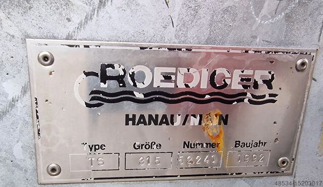 Vis d'alimentation Vis creuse Roeder