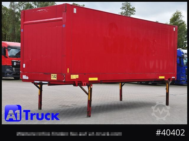 Swap body with box structure KRONE BDF 7,82 Wechselbrücke, 2680mm Innenhöhe.