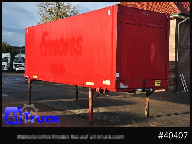 Swap body with box structure KRONE BDF 7,82 Wechselbrücke, 2680mm Innenhöhe.