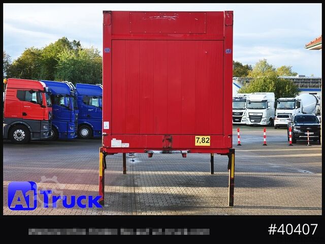 Swap body with box structure KRONE BDF 7,82 Wechselbrücke, 2680mm Innenhöhe.