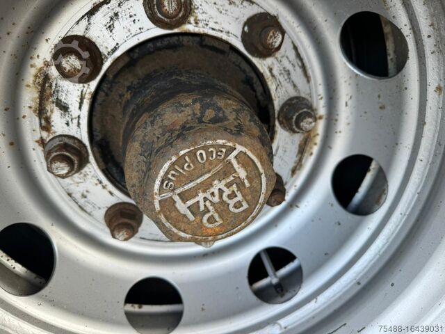 Rimorchio a gancio C.I.R. 153 SCARRABILE 3 ASSI CON 12 GOMME