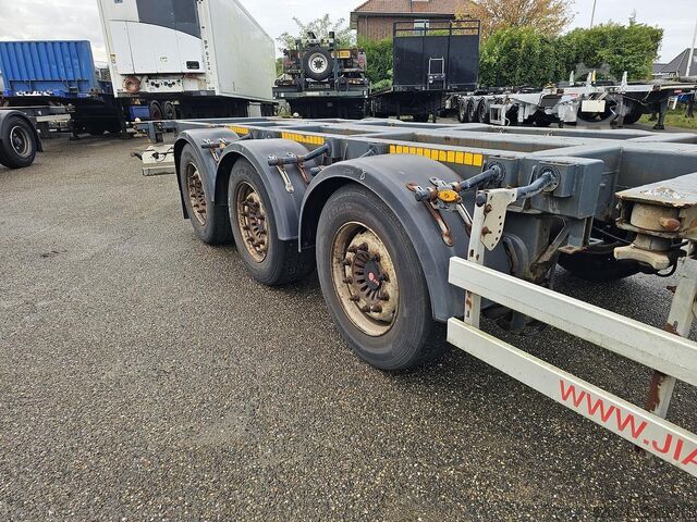 Transporte de contentores Fliegl SDS420V2 / MULTI ALL CONNECTIONS / SAF DISC /DU...