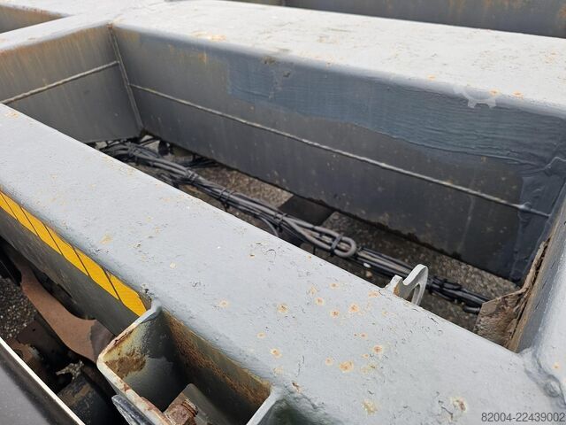 Transporte de contentores Fliegl SDS420V2 / MULTI ALL CONNECTIONS / SAF DISC /DU...