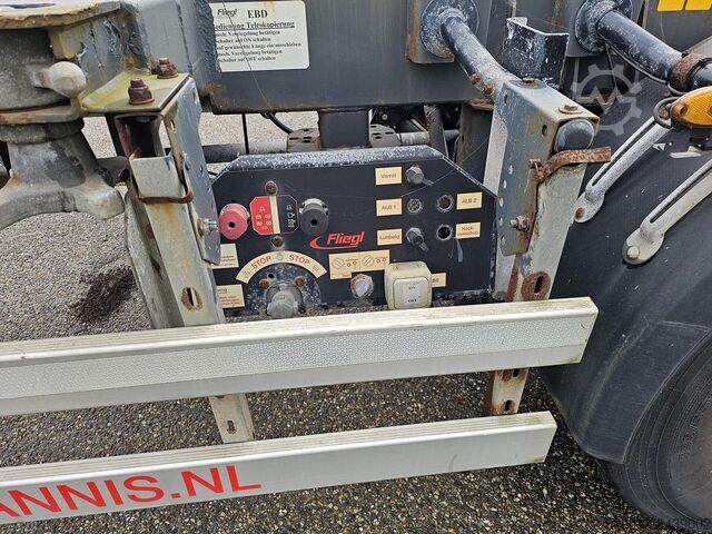 Transporte de contentores Fliegl SDS420V2 / MULTI ALL CONNECTIONS / SAF DISC /DU...