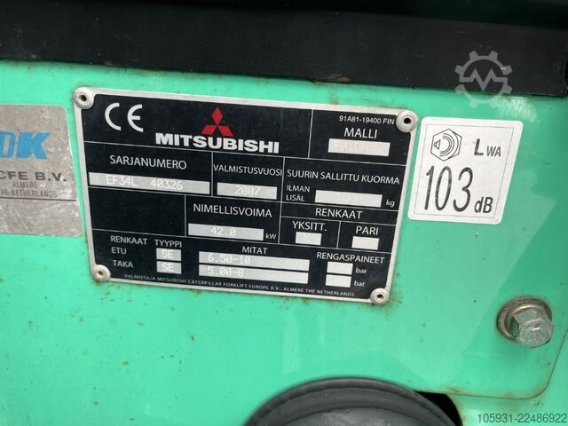 LPG -gaffeltruckar Mitsubishi FG18N