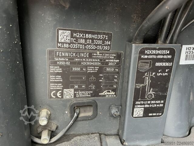 Dieseltruck Linde H35D-02