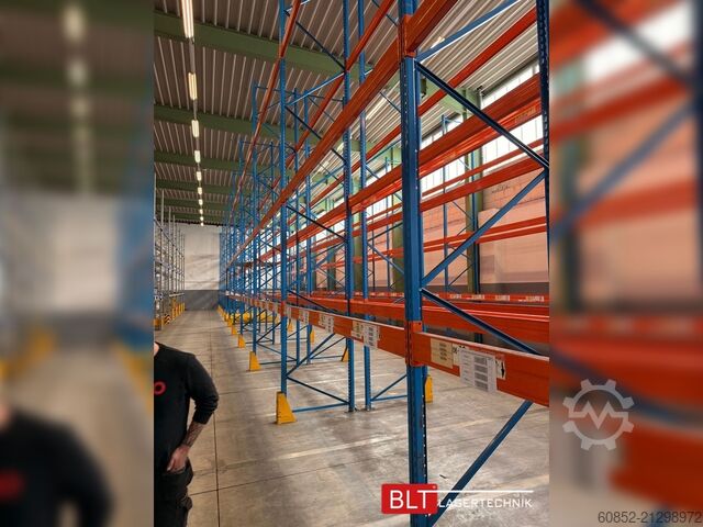 Heavy-duty shelf ca. 18,5 lfm Stow Palettenregale H:700cm 3200 kg Fachlast Boden +3 , Hochregale