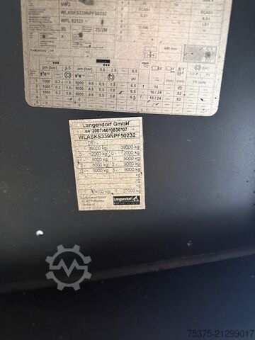 Naczepa wywrotka Langendorf NW 3  Smart Line