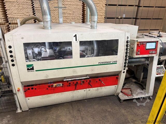 Cepillo de cuatro caras WEINIG Powermat 2400 + almacén E1 WEINIG Powermat 2400 + E1