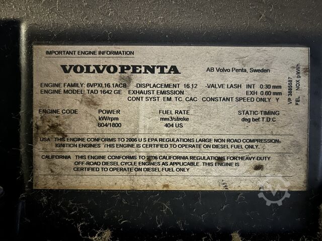 Standard SZM Volvo-Penta TAD 1642 GE