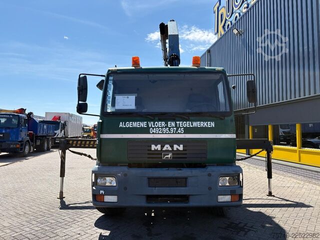  MAN LE 220 B + PALFINGER PK 14080 - 3X EXT + HAAKAR...