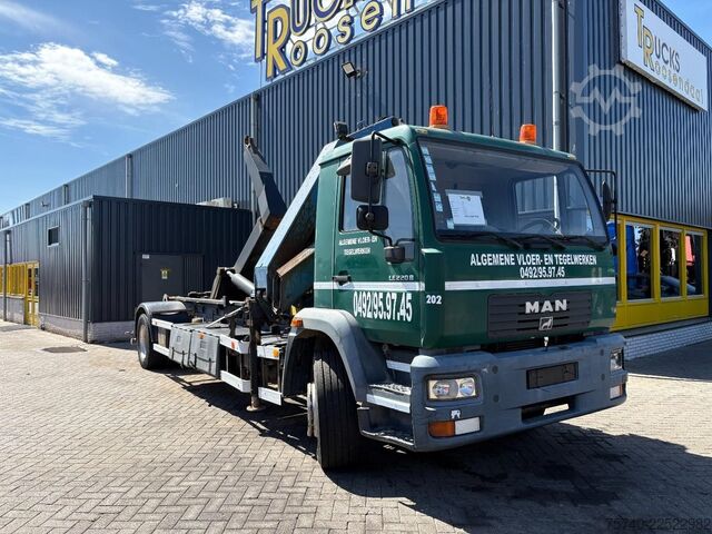  MAN LE 220 B + PALFINGER PK 14080 - 3X EXT + HAAKAR...