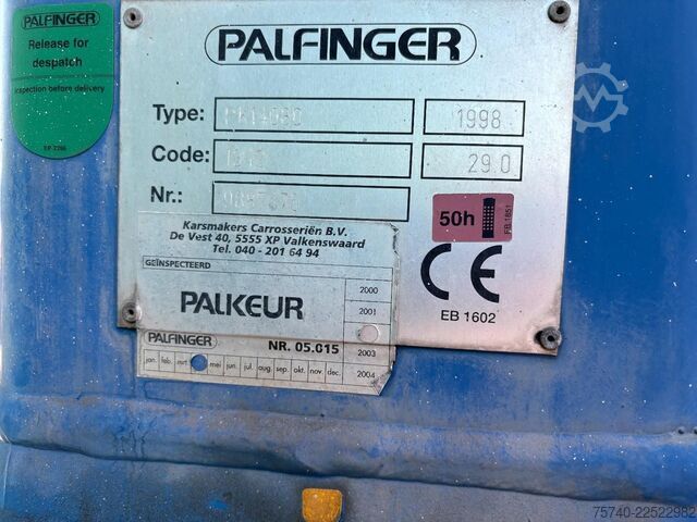 Camion cu macara MAN LE 220 B + PALFINGER PK 14080 - 3X EXT + HAAKAR...