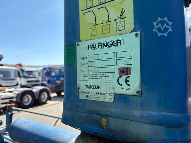 Camion cu macara MAN LE 220 B + PALFINGER PK 14080 - 3X EXT + HAAKAR...