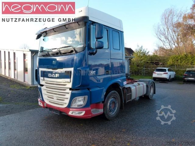 Standaard trekker DAF XF 410 FT, ACC, LGS, ADR groß, DEB, deutsch, PTO