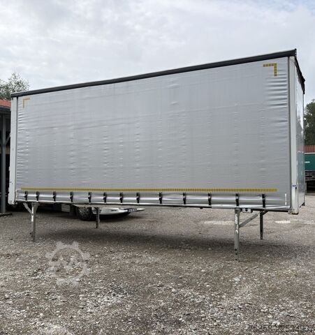 Cserélhető felépítmény platóval és ponyvával Wecon Jumbo XXL Innen 3090 mm Hubdach Verzinkt
