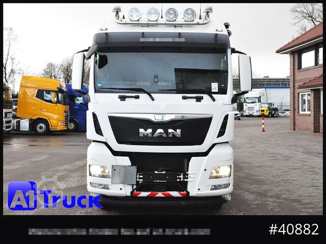 Φορτηγό γερανός roll-off MAN TGX 26,400 BL Meiller Funk, Lenkachse,