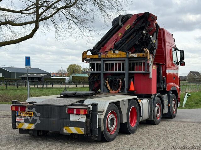 Estándar-SZM Volvo FH 8x2 KRAAN PALFINGER 74tm/Flyjib /LIER/WINCH!...