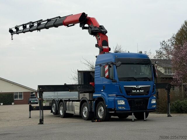 Camião-grua MAN TGS 35.510 8x2!!EURO 6 PALFINGER 58002 TEC LIER...