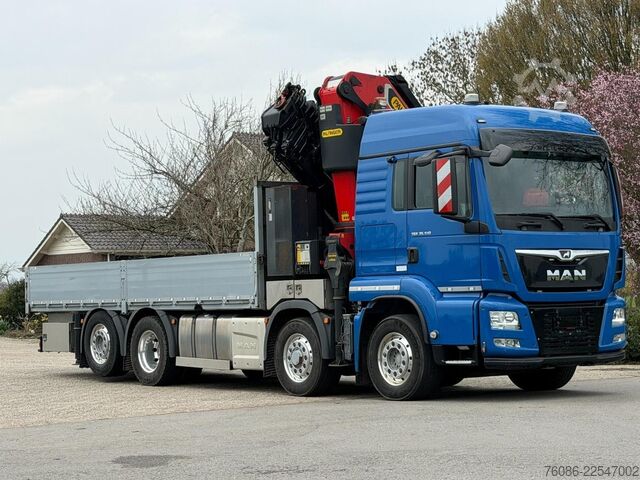 Camião-grua MAN TGS 35.510 8x2!!EURO 6 PALFINGER 58002 TEC LIER...
