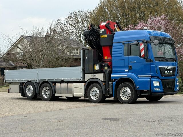 Camião-grua MAN TGS 35.510 8x2!!EURO 6 PALFINGER 58002 TEC LIER...