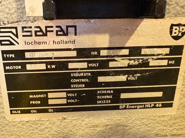 Cizalla SAFAN VS 205-6