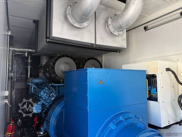 Aggregaat Baudouin 12M33G1650/5 - 1650 kVA generator - DPX-19884