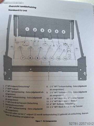 Mijloace de depozitare Western Global - 10TCG - 1.000 Liter fuel Tank - DPX-31001