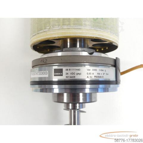 KUKA / Binder Motor KUKA / Binder KUKA Rotor m. Binder 86 61111H40 für 1FK7101-5AZ91-1ZZ9-Z SN:YFX250747333003