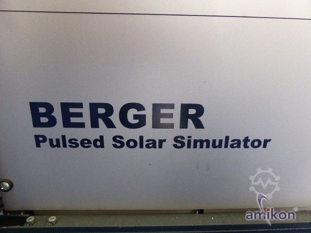 Zonne-Simulator gepulseerde zonne-Simulator Berger PSS 8
