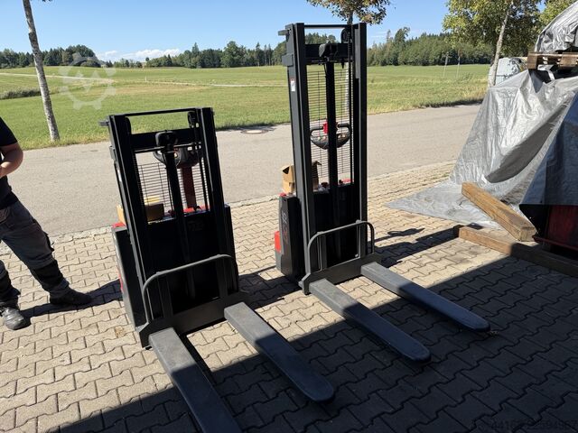 Kézi raklapemelő, tolóoszlopos magasemelő, elektromos targoncа Heli DC 15