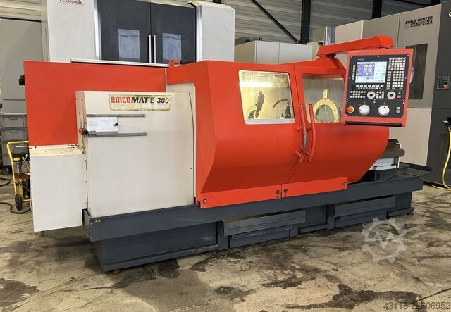 2-axlig Teach-In / cyklusstyrd CNC-D Emco EmcoMat E-300