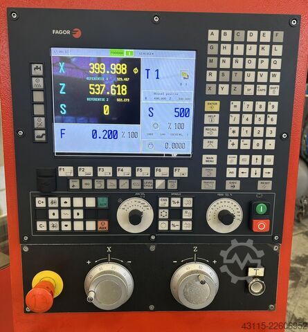 2-axlig Teach-In / cyklusstyrd CNC-D Emco EmcoMat E-300