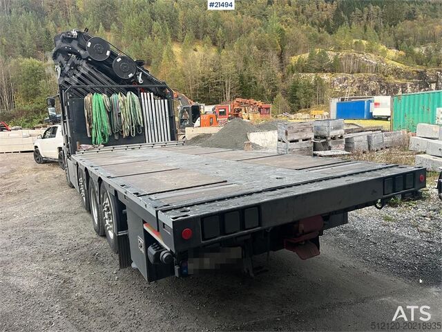 Vinç kamyonu Scania G560 8x2 pusher crane truck w/ onspot, 2023 50t/m