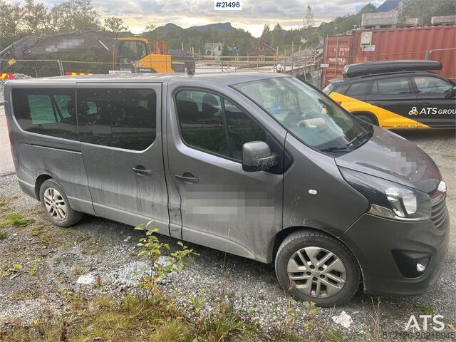 Minibus Opel Vivaro w/ seating for 9