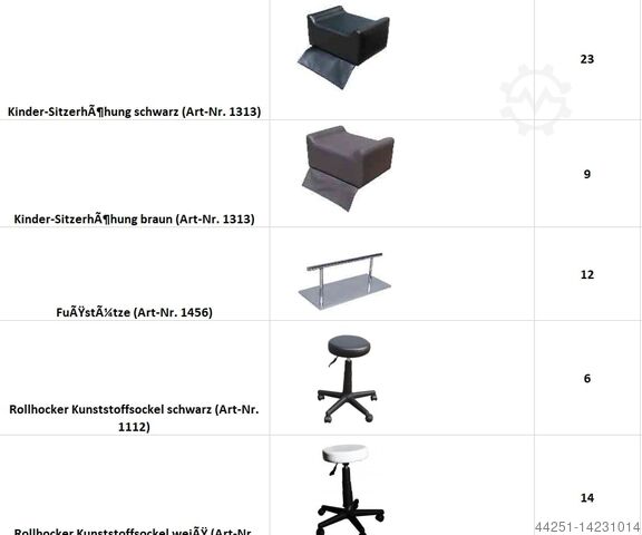 FIGARO NEU Friseur Einrichtung Spiegel FIGARO 