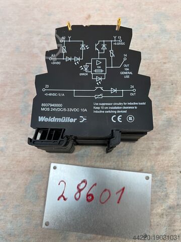 Solid-state relæer Weidmüller 