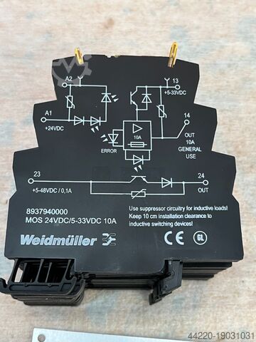 Solid-state relæer Weidmüller 