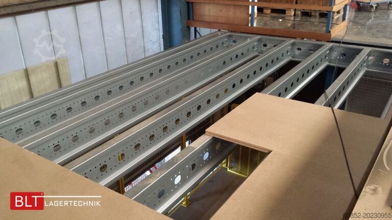 Plattform för lagring 21,25 m² Lagerbühne , OK 300 cm 500 kg/m², sofort ab Lager
