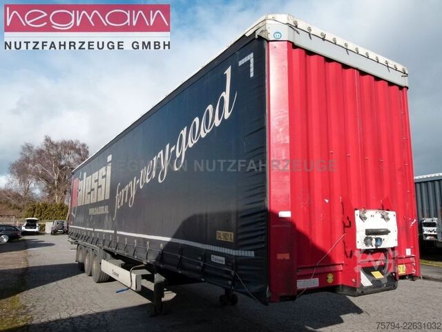 Semi-reboque aberto com lona KRONE SDP 27, , Scheibe, 335.102 km, LASI Code XL, SAF
