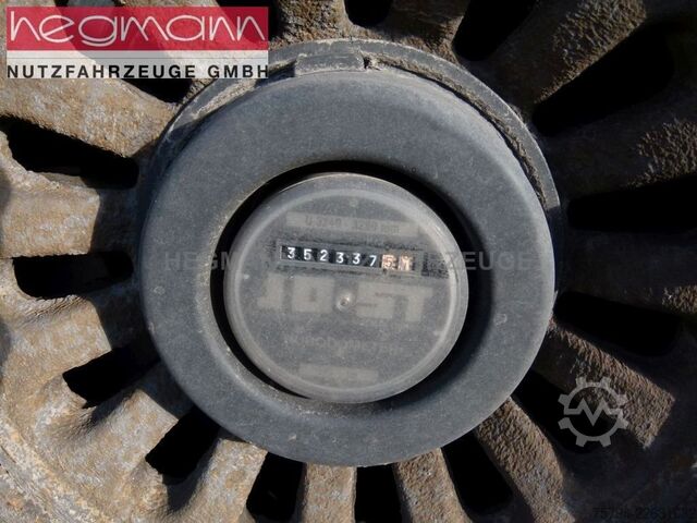 Semi-reboque aberto com lona KRONE SDP 27, , Scheibe, 335.102 km, LASI Code XL, SAF