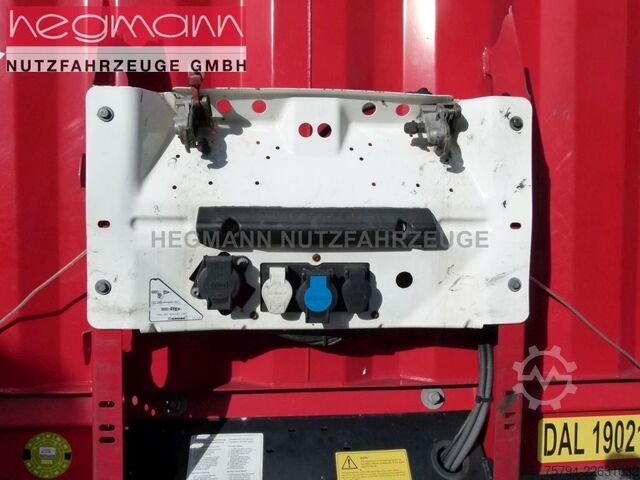 Semi-reboque aberto com lona KRONE SDP 27, , Scheibe, 335.102 km, LASI Code XL, SAF