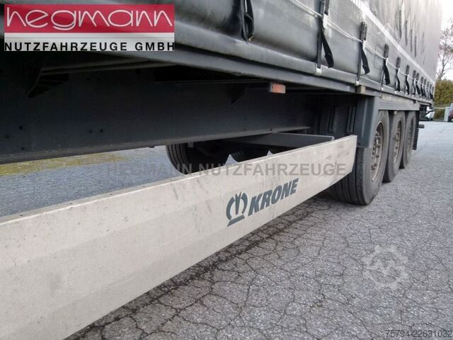 Semi-reboque aberto com lona KRONE SDP 27, , Scheibe, 335.102 km, LASI Code XL, SAF