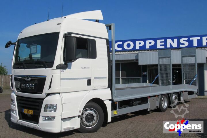Autószállító MAN TGX 26.460 Machine/auto transporter XLX Intarder