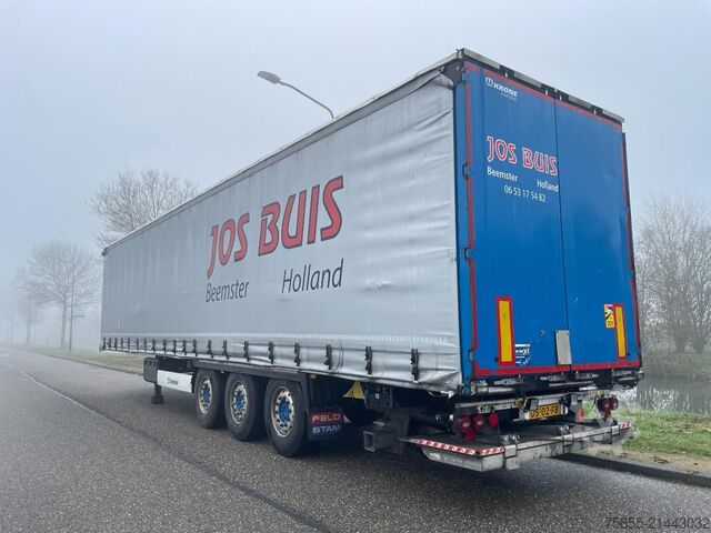 Presenninger, der kan skubbes Krone N/A Curtainside / Liftaxle / 2T D`Hollandia Lif...