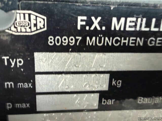 Overig MERCEDES-BENZ Actros 2541 6x2 MP 3 Meiller RK 20.70