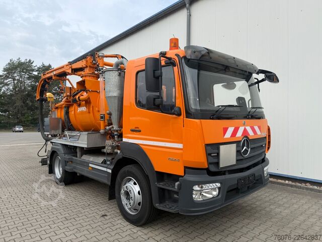 Vákuumtartályos teherautó MERCEDES-BENZ Atego 1624 Kombi Spüler 6500 L